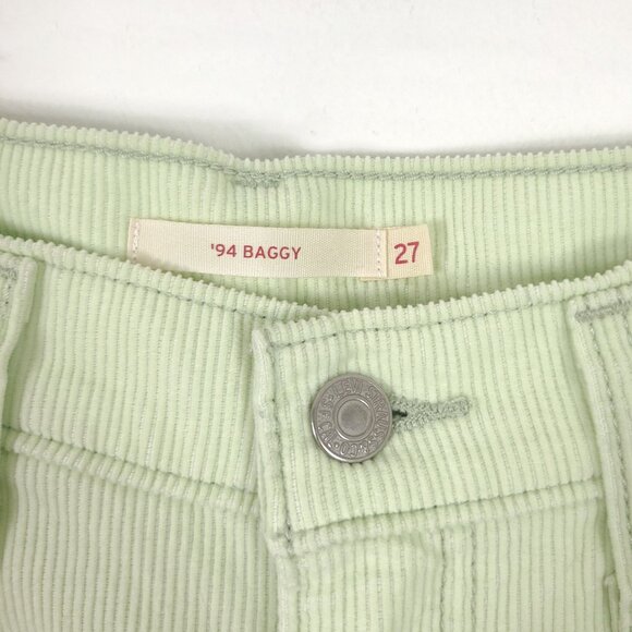 Levi’s Green Straight Leg Corduroy Pants - Picture 3 of 10